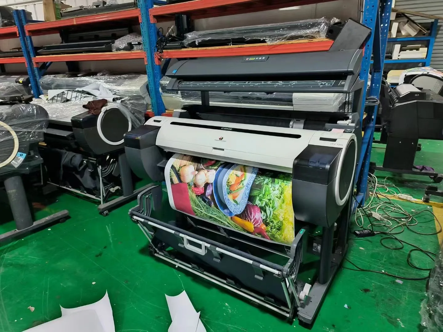 Refurbished ImagePROGRAF IPF785 Large Format Inkjet Printer 36" A0 Scanner Plotter for Canon IPF 780 785 914mm Width