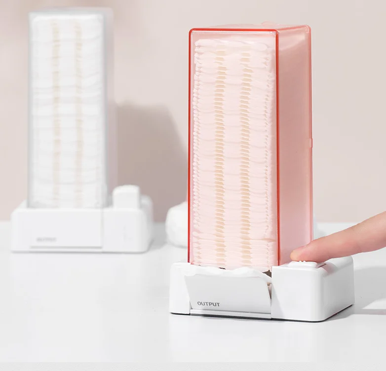 Automatic Cotton Pad Dispenser & Organizer
