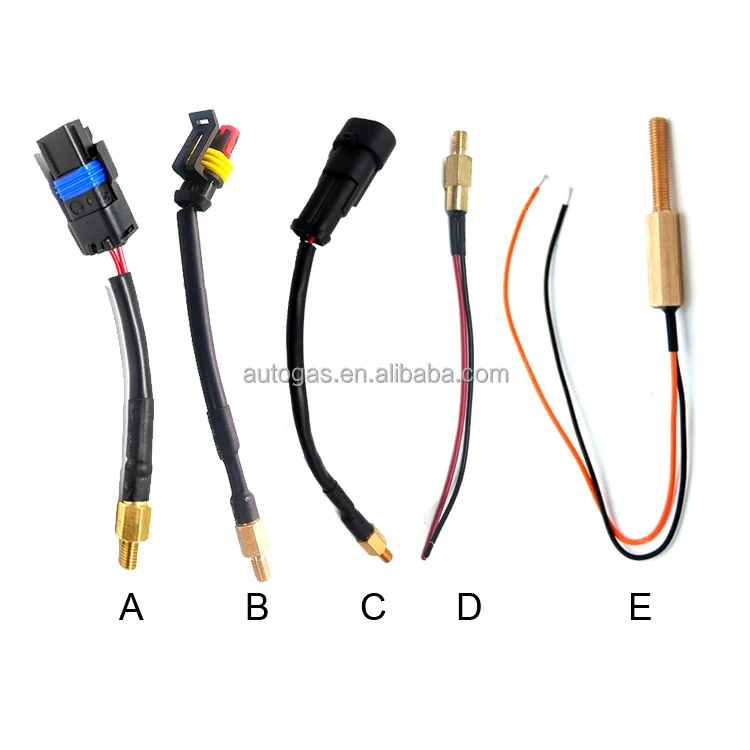 5 Model Type D4.7K Plastic Water Temperature Sensor Kit New Condition Full 4.7K CNG Cable GNC LPG GNV ECU MP48 CNG Kit Price