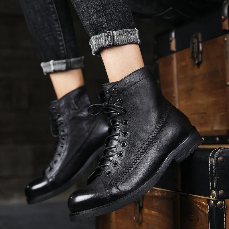 New Product Ideas 2022 Men's Shoes Fashion Men's Martin Boots Large ...