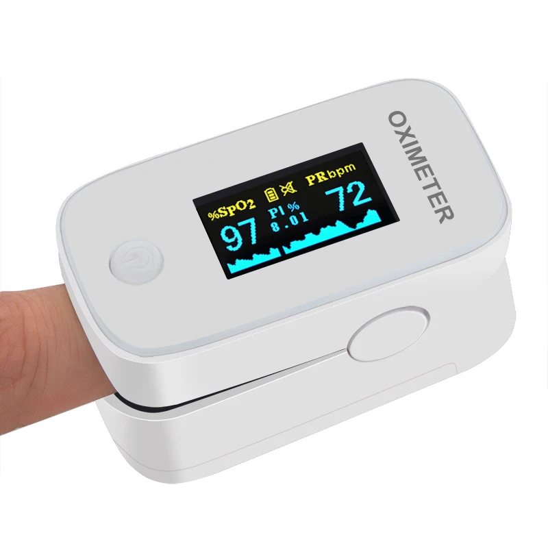 Factory fast shipping OLED double color  Blood oxygen saturation monitor machine with pulse oximetro