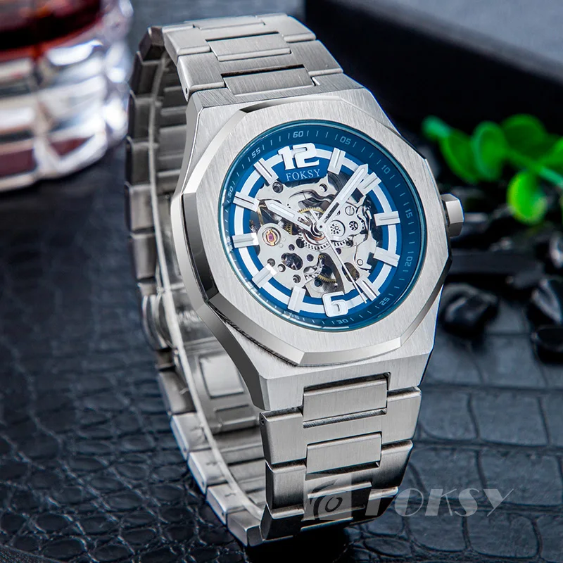 Lee Was Custom Men's Watch - Automatic Skeleton Movement
