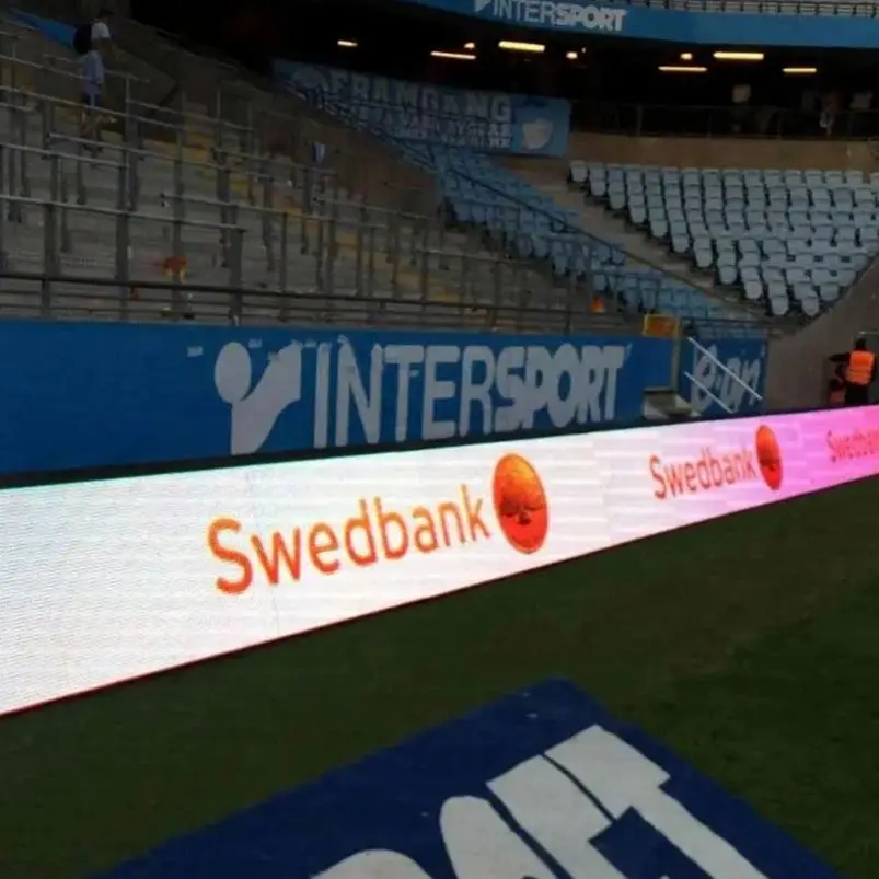 Outdoor P5 Giant Football Stadium Big Sport HD TV Board Advertising Panel Stadium Perimeter LED Display Screen