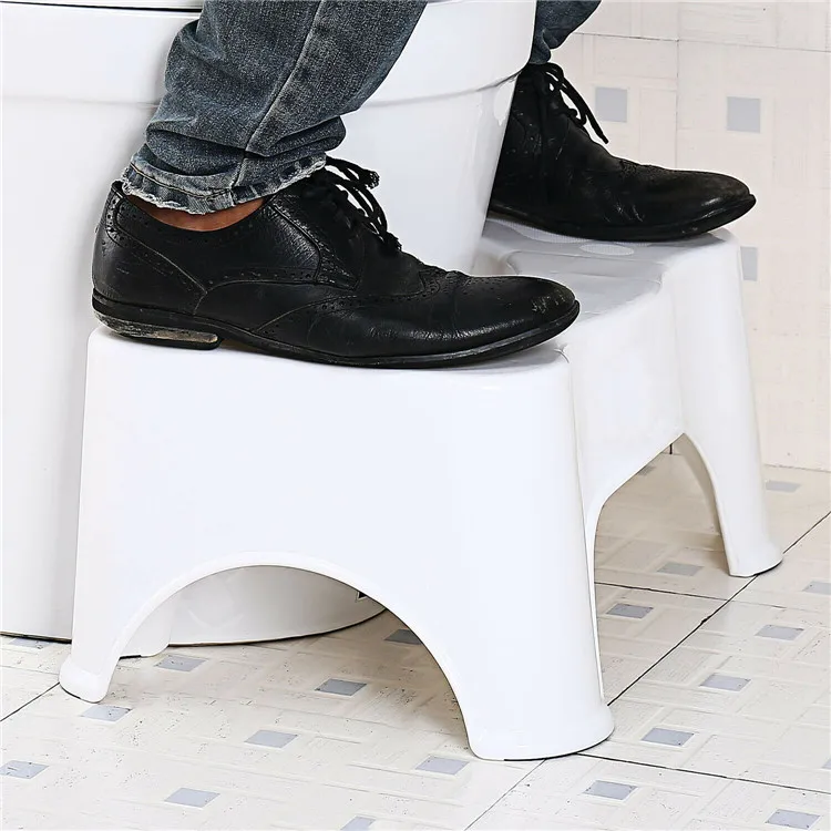 High Quality Custom Logo Toilet Potty Step Stool Toilet Stool for Kids and Adult Fits All Toilets