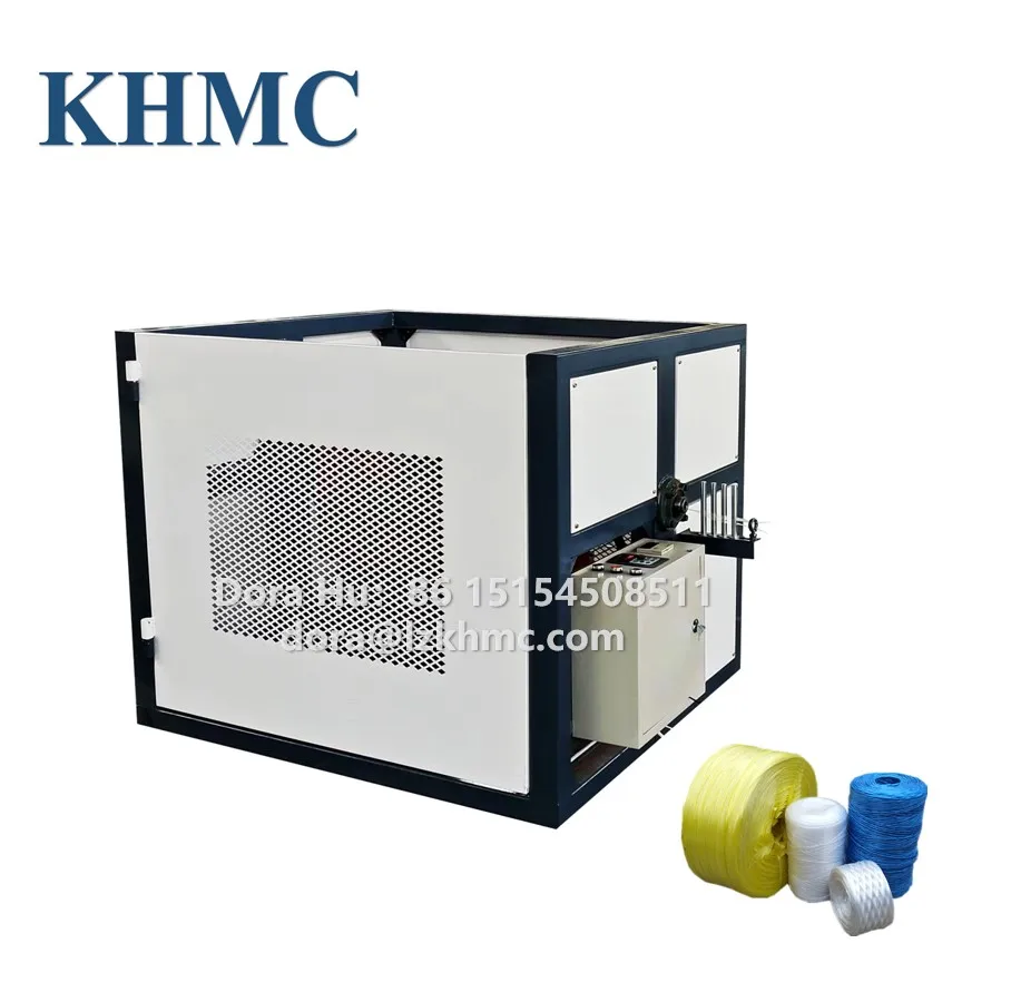 PP Rope Twisting Machine Plastic Rope Twisted Twine Spool Winding Machine