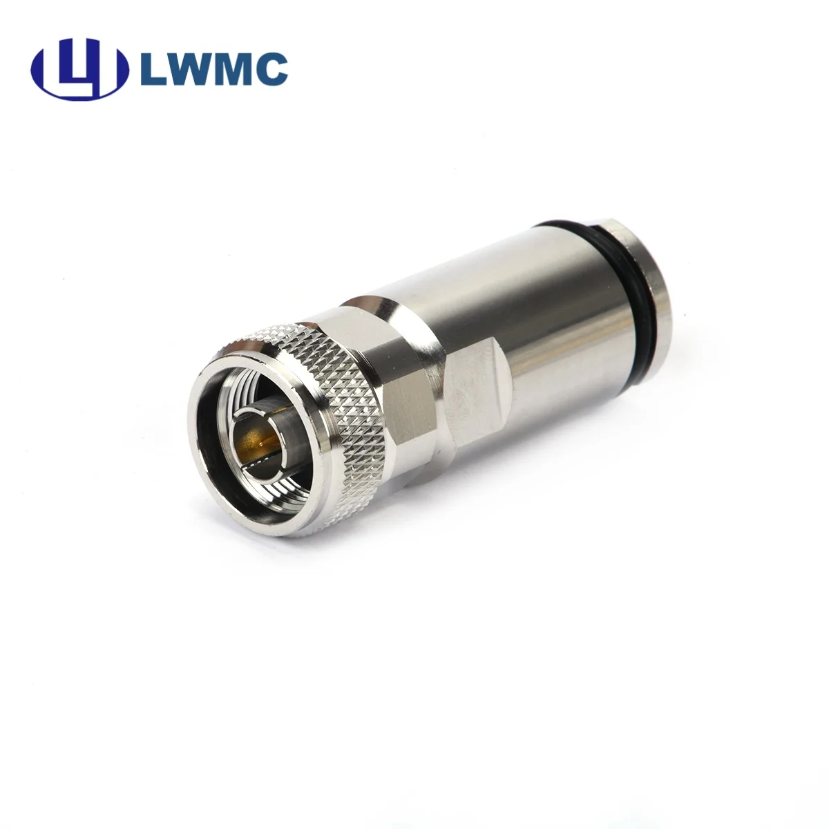 product lwmc in stock factory price 50 ohm ptfe n connector n male clamp for lmr500 cable-8