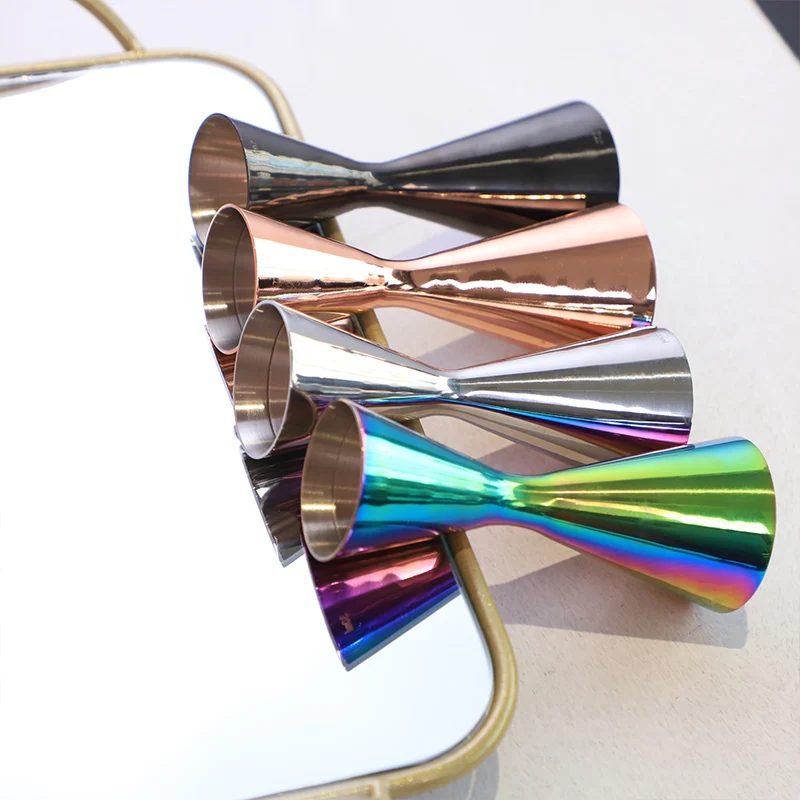 In Stock 1oz & 2oz Cocktail Jigger Double Measuring Jigger Premium Stainless Steel 304 Bar