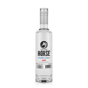 Organic Polish Vodka Silver Horse 700ml Custom Glass Bottles Packaged Vodka Flavours Spirit Supplier