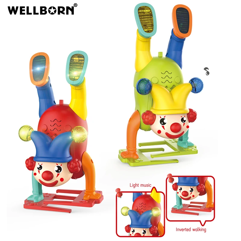 Электронный драм-Слон с музыкой и световой батареей