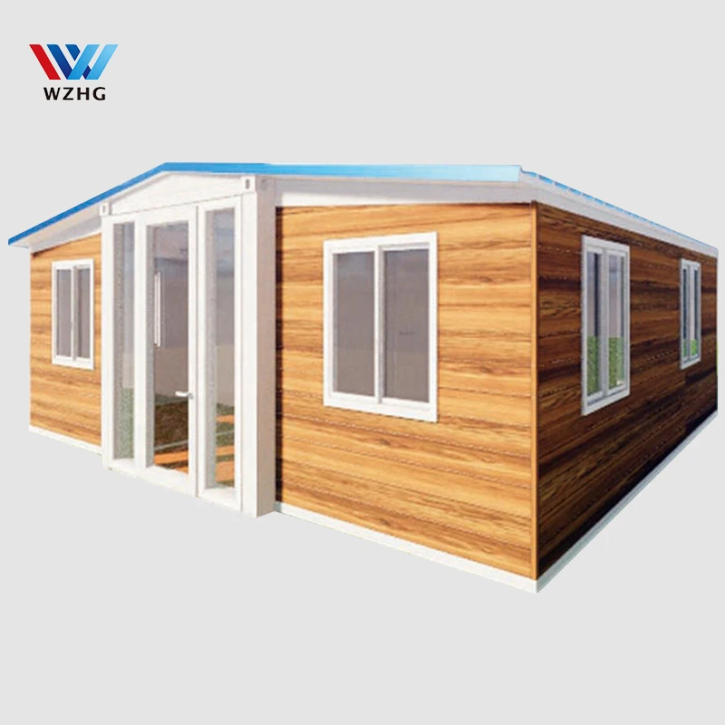 Жилой сборный модульный складной портативный расширяемый контейнерный дом 20 футов