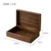 Walnut wood storage box - small size without lock