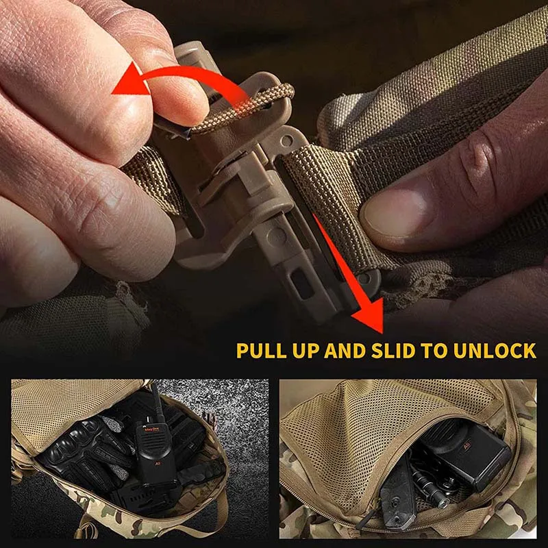 Outdoor Tactical Gear Rucksack Large Capacity Tactical Backpack 3 Day Assault Pack Backpacks Hunting Trekking Backpack