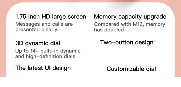 M16plus smart watch2