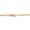 6.3*12.4mm thread-Gold