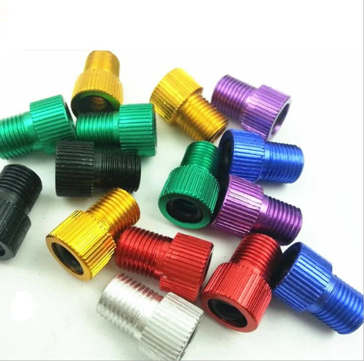4pcs Aluminum Alloy Bike Valve Adapter 