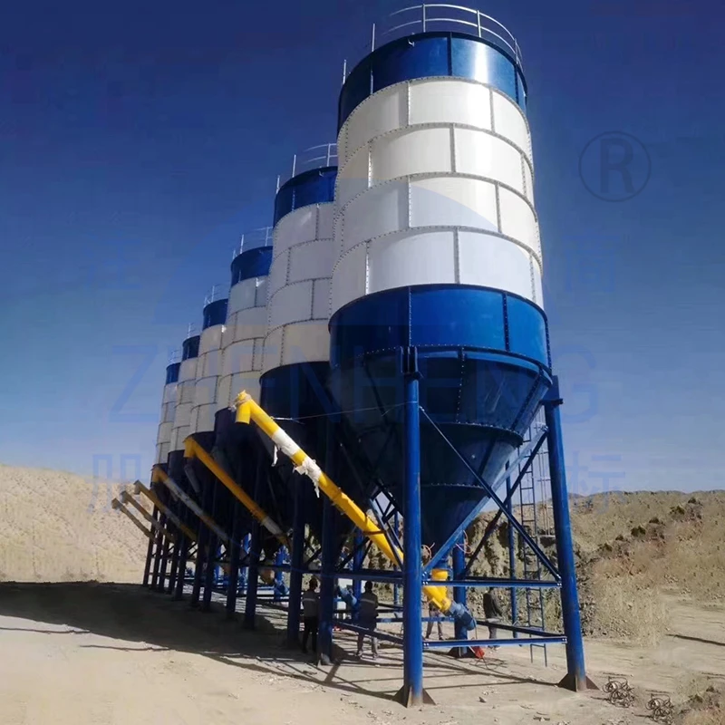 Big Bag Aggregate Silo Clinker Bagged Cement Feeding Silo Machine Bolt ...