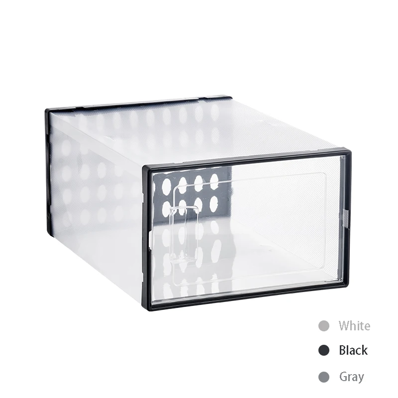 Clear Plastic Stackable Lightweight Origami Mesh Foldable Breathable