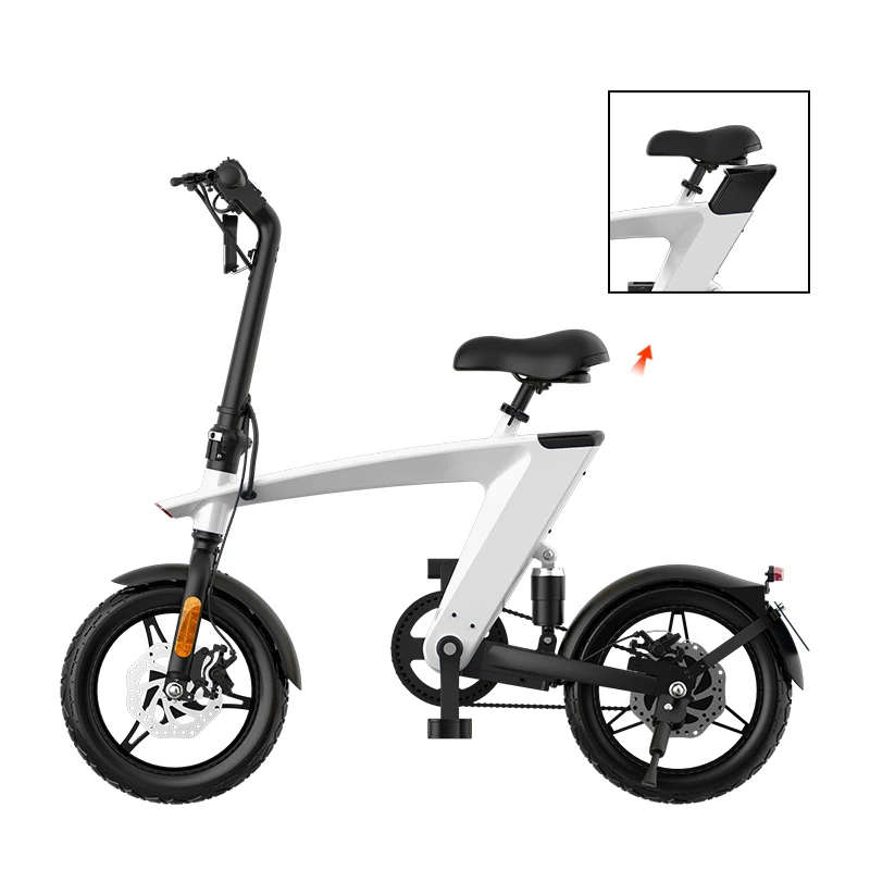 High quality Full suspension electric bike Mini Automatic Powerful ebike Lithium Battery Brushless motor cyle