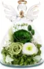 Green-rose-austin-babys breath-hydrangea