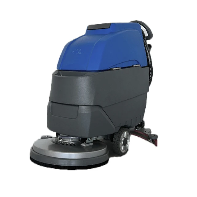 Airport multifunctional walk-behind floor scrubber  Shopping mall/gymnasium electric three-in-one small floor scrubber