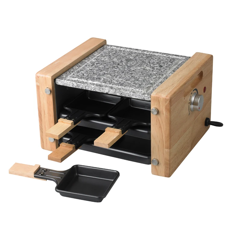 Raclette/grill 2 personnes Wood 350-2