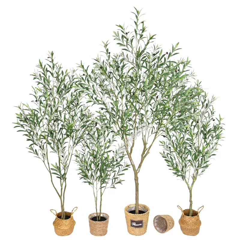 Newest Style Bonsai Tree Plastic Tree Plant Artificial Olive Tree For