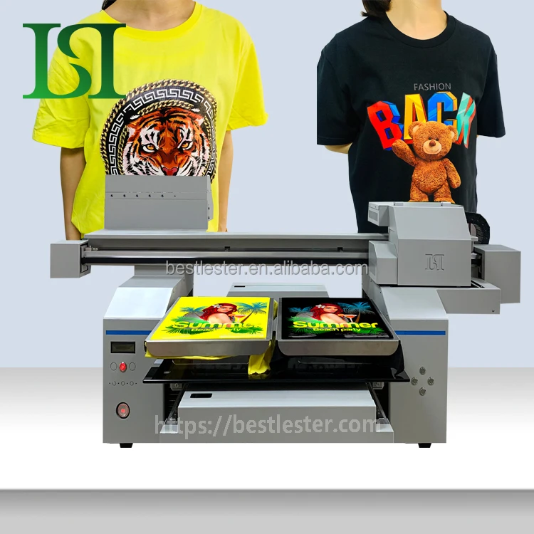 Tecjet Tshirt Printer Printing Machine 6090 DTG Printer - China T-Shirt  Printing Machine, Textile Printing Machine