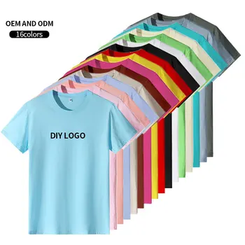 180GSM Organic Cotton Slub Knit Crew Neck Tee Women Relaxed Fit Breathable Linen Feel Casual Everyday Basic Top