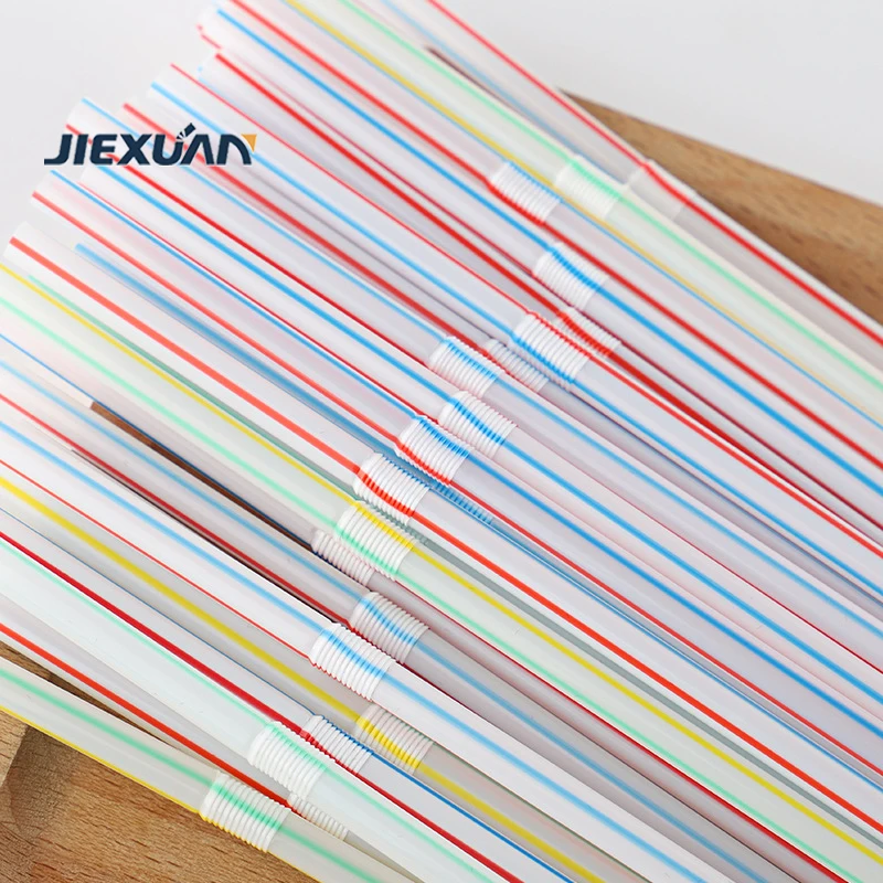Durable in Use Customized 3 Color Polypropylene Plastic Extruder Drinking Straw Making Machine