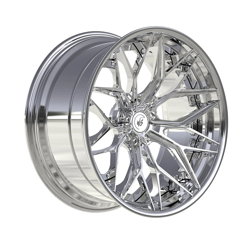 Borui Personalized Custom Forged Aluminum Wheels Rims18 19  20 22 Inch Alloy FORGED Wheel Passenger Car Monoblock Forged Wheel details
