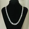 Collier en or 14 carats avec diamant de laboratoire