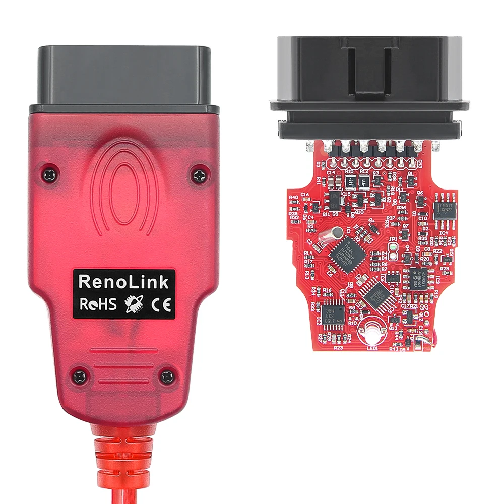 Latest Version Renolink V2.10 OBD2 Interface Renolink ECU Program Cable for Renault ECU Programmer