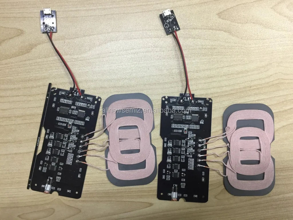 Hot offer Three coil wireless charger PCBA board is suitable  Wireless charging three coil charging board