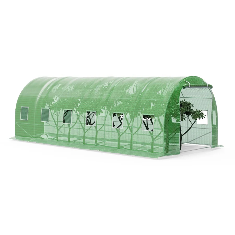 Изготовленная на заказ портативная наружная садовая теплица 2 м, мини-туннельная теплица