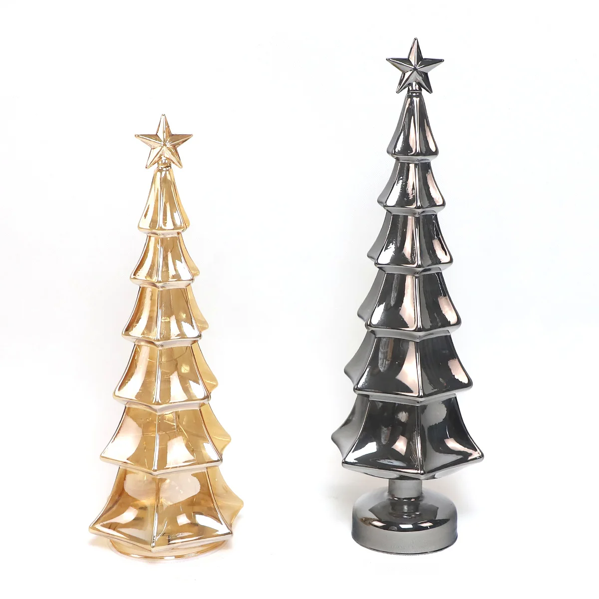 christmas 2023 christmas decoration glass led light decorations for silver christmas tree decorations