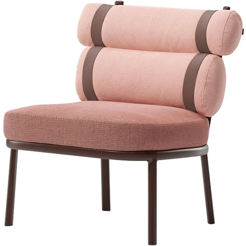 New patio sofa garden outdoor furniture metal frame soft balcony single sofa