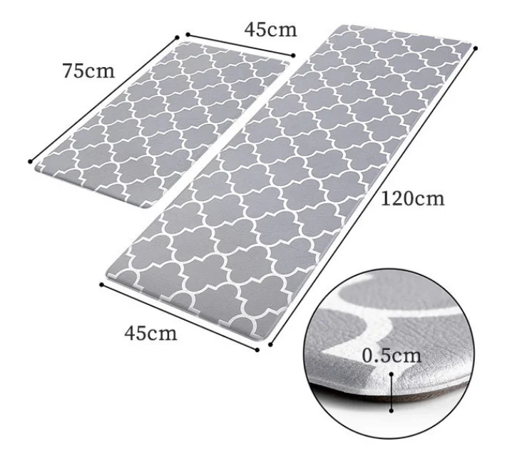Cushioned Waterproof Non-Skid PVC Kitchen Rugs Ergonomic Comfort Foam  Kitchen Standing Mat for Floor, Office, Sink, Laundry - China Kitchen Mat  and Anti Fatigue Mat price