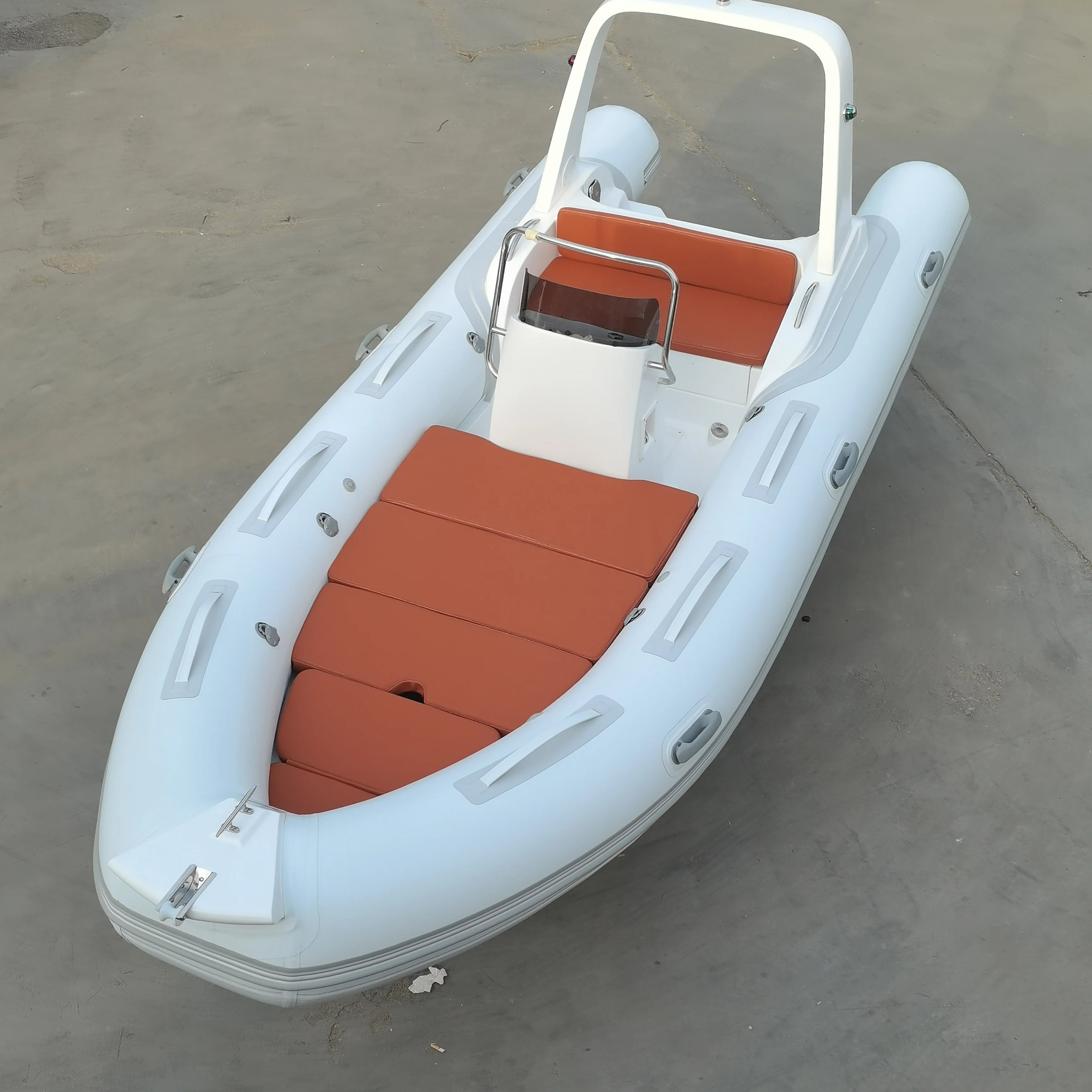 RIB540 DEEP V корпус из стекловолокна ребро лодка для продажи