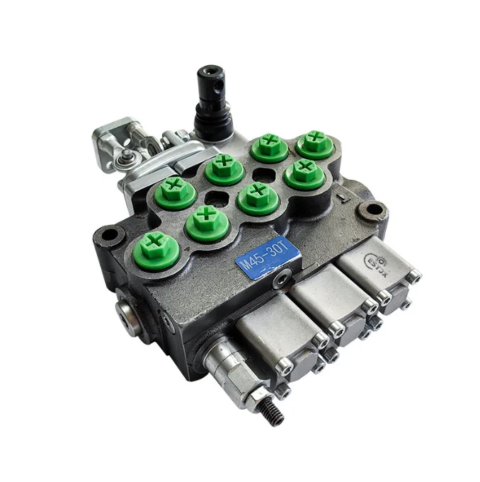 M45 Sliding Hydraulic Valve Manual Multiway Reversing Valve for Aerial Vehicles Mechanical Parts Distributor