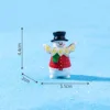 6 bonhommes de neige festifs