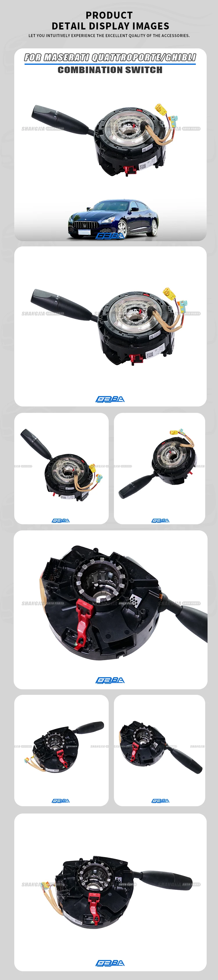 2025 Hot Sale ABS Car Accessories Combination Switch For Maserati Quattroporte Ghibli 2013-2025 OE 670085949 supplier