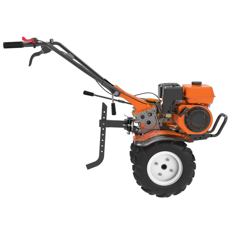 HWASDAN 1G-75 7HP Manual Rotary Cultivator Belt/Chain 170 Gasoline 173 Diesel Mini  Farm Ditching Power Tiller Farm Machinery