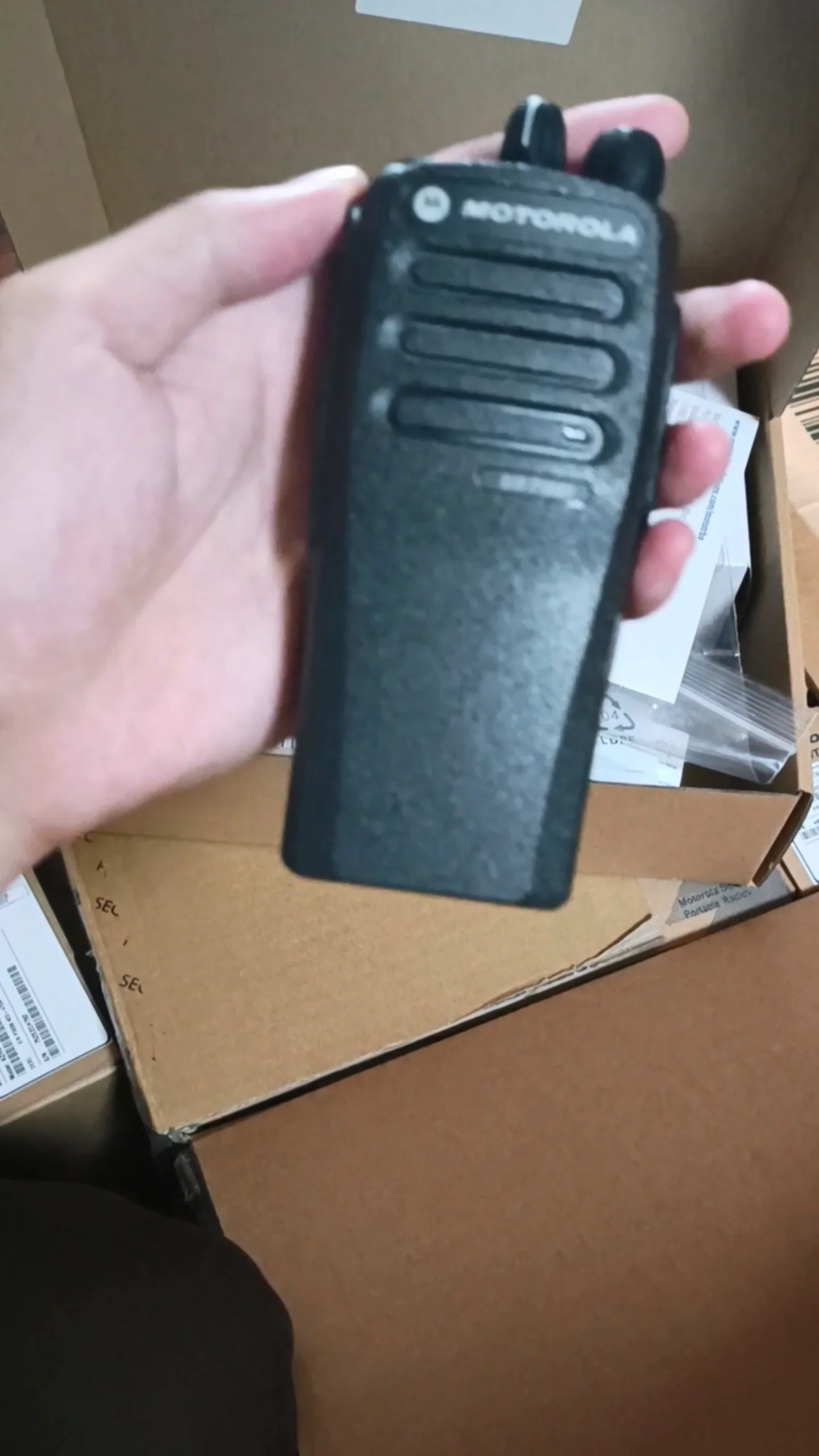 Original Motorola Dp1400 Digital Two Way Radio Walkie Talkie Long Range ...