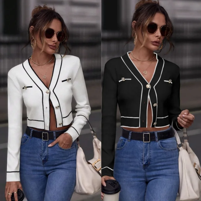 Women's Suit Knitted Sweater Custom Designer Winter Knitted Sweater Women's Knitted Two-piece Set Sweater