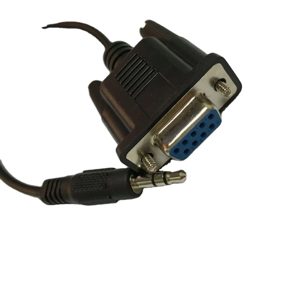 New 9 Pin Rs232 Db9 Female To 3.5mm 3p 