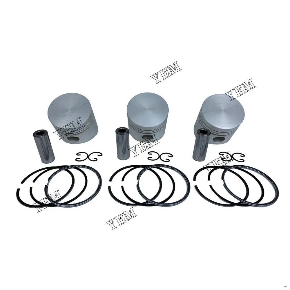 Piston With Rings Set For Kubota D750 Construction Machinery Parts