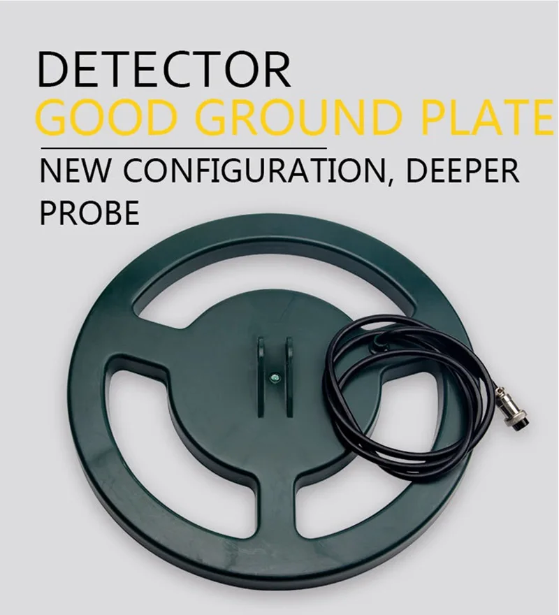 GS6000 Metal Detector High Precision Detector Underground Treasure Finder Outdoor Waterproof Treasure Finder Gold and Silver