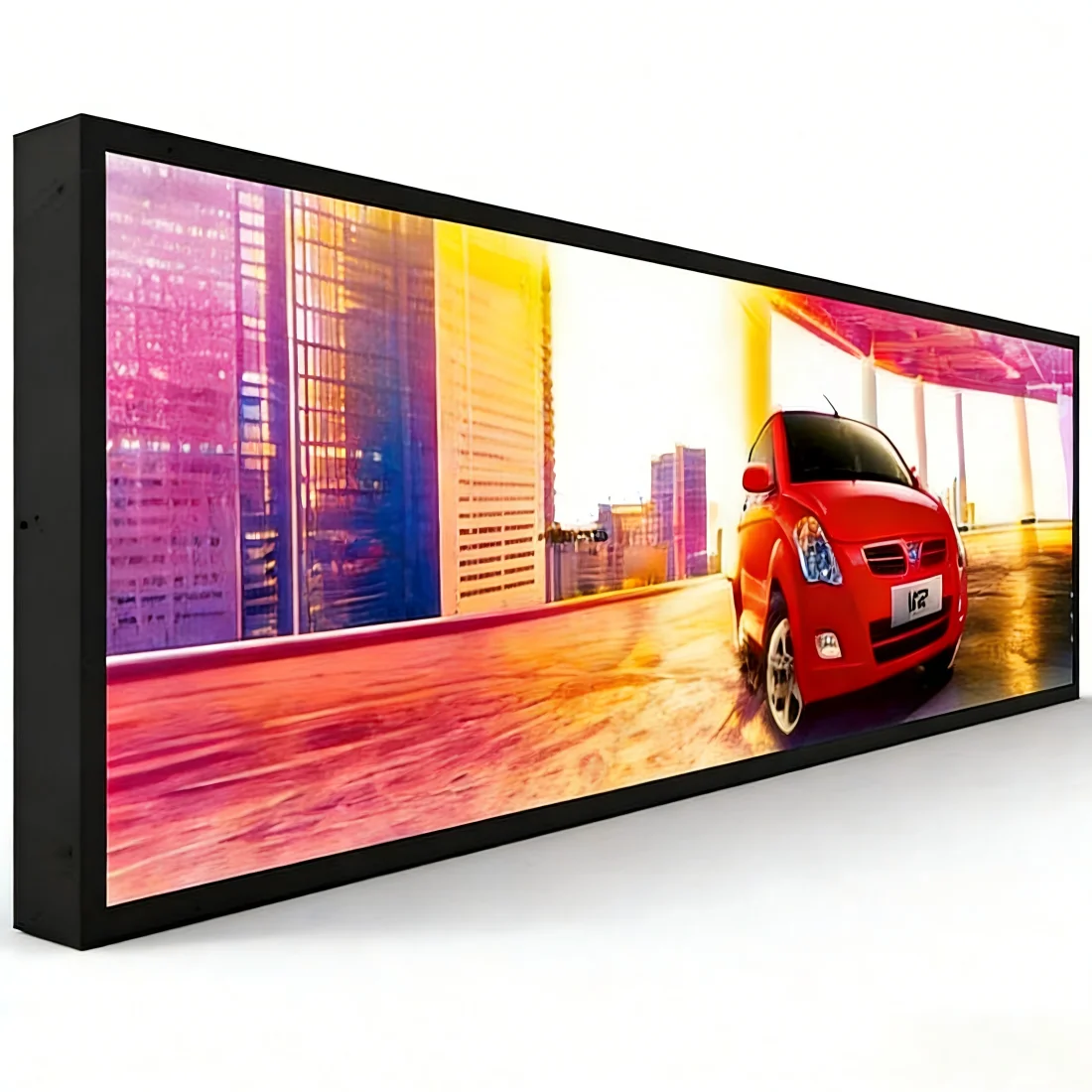 Premium Large 92 Inch Stretched Bar LCD Display Support 3840(RGB)*1585 for Wall Mounted Advertising Machine