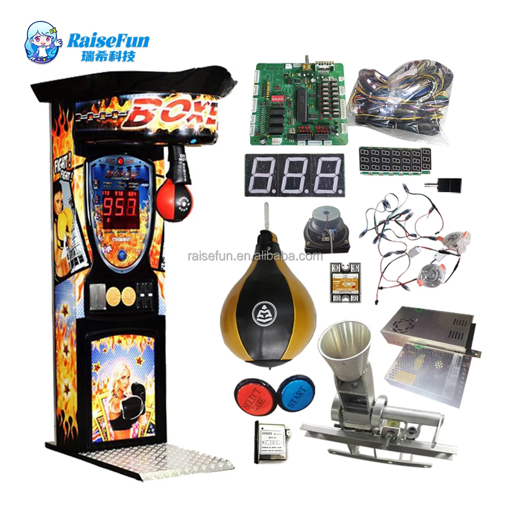 Redemption Ticket Punch Power Boxer Machine Arcade Game Boxing Training Machine Boxing Punch Machine for Game Center