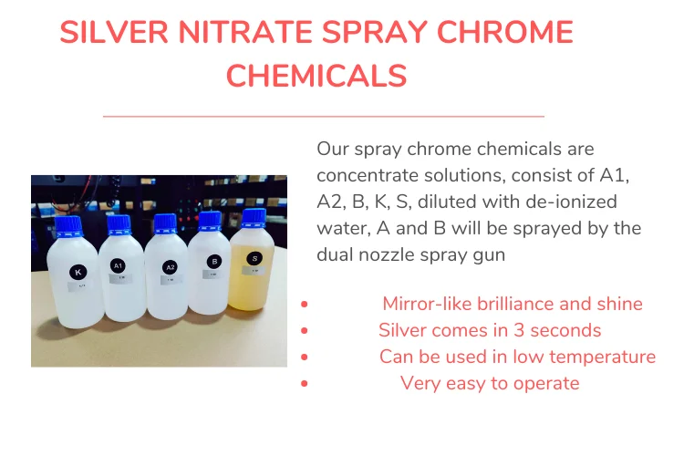 silver nitrate spray chrome